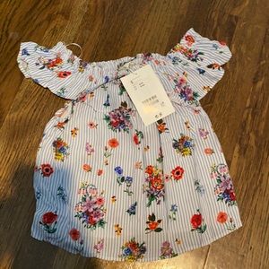 Nathalie Lete H&M girls floral top.